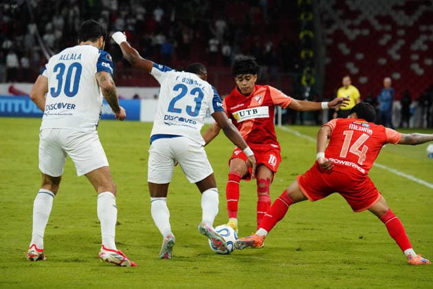 FBL LIBERTADORES LIGA VS ALWAYS READY Quito May 26, 2026 Liga Deportiva Universitaria receives Always Ready for one more date of the Copa Libertadores at the Gonzalo Pozo Ripalda stadium API DANIEL MOLINEROS Quito Pichincha Ecuador Copyright: xDanielxMolinerosx
