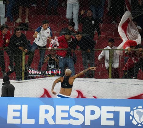 FBL LIBERTADORES LIGA VS ALWAYS READY Quito May 26, 2026 Liga Deportiva Universitaria receives Always Ready for one more date of the Copa Libertadores at the Gonzalo Pozo Ripalda stadium API DANIEL MOLINEROS Quito Pichincha Ecuador Copyright: xDanielxMolinerosx