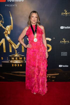 47th Annual Sports Emmy Awards 26 May 2026 - New York, New York - Hannah Storm attends the 47th Annual Sports Emmy Awards held at Jazz at Lincoln Center. Photo Credit: Christopher Smith AdMedia New York New York United States EDITORIAL USE ONLY  Copyright: xx ChristopherxSmithx admphotostwo992212