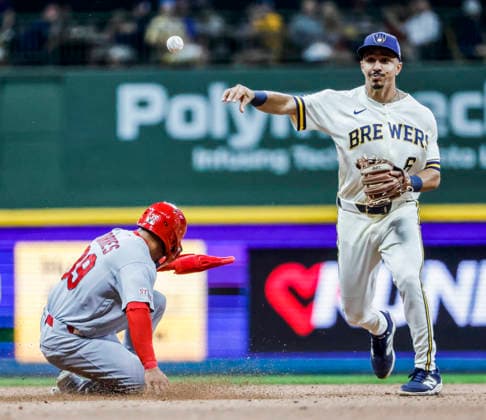 Baseball, MLB, Milwaukee Brewers - St. Louis Cardinals
