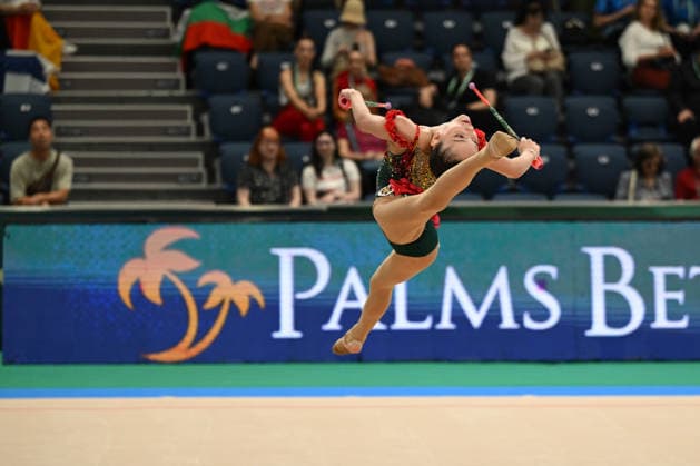 IPA85103419 - CARAMAN Iana (MDA) during European Championships in Rhythmic gymnastics, Rhythmische Sportgymnastik, RSG Gymnastics in Varna, Bulgaria, May 27 2026  Copyright: xFilippoxTomasi IPAxSportx xx 85103419