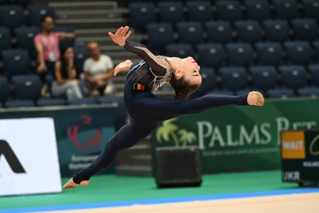IPA85103423 - TSALAS Nefeli (BEL) during European Championships in Rhythmic gymnastics, Rhythmische Sportgymnastik, RSG Gymnastics in Varna, Bulgaria, May 27 2026  Copyright: xFilippoxTomasi IPAxSportx xx 85103423