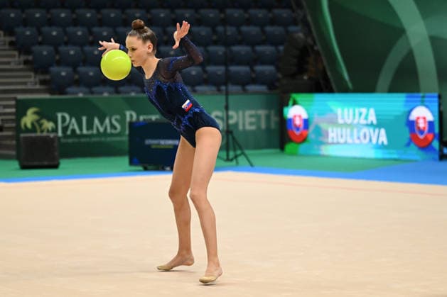 IPA85103425 - HULLOVA Lujza (SVK) during European Championships in Rhythmic gymnastics, Rhythmische Sportgymnastik, RSG Gymnastics in Varna, Bulgaria, May 27 2026  Copyright: xFilippoxTomasi IPAxSportx xx 85103425