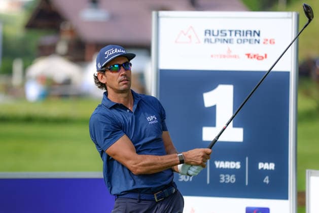 KITZBÜHEL, AUSTRIA - 27.05.2026: Rafa CABRERA BELLO (ESP) of Austrian Alpine Open 2025 at Golfclub Kitzbühel-Schwarzsee-Reith on May 27, 2026 in Austria.