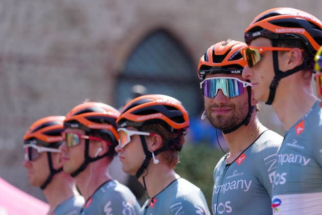 Italy™s Filippo Ganna of Netcompany Ineos during Stage 17 of the Giro d™Italia, from Cassano d™Adda to Andalo, Italy - Wednesday May 27, 2026.  Copyright: xSimonexSpada LaPressex