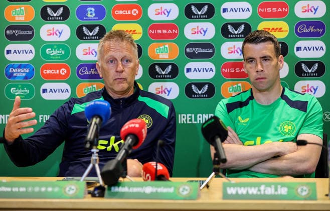 Football, Ireland national team press conference