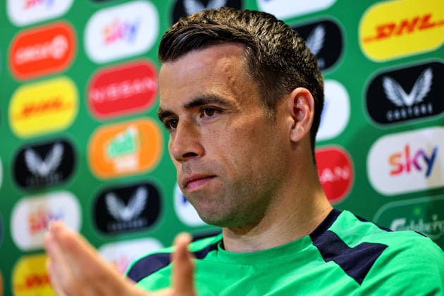 Republic of Ireland Squad Training, FAI National Training Centre, Dublin 27 5 2026 Seamus Coleman Seamus Coleman 27 5 2026  Copyright: x INPHO RyanxByrnex RB2_4846