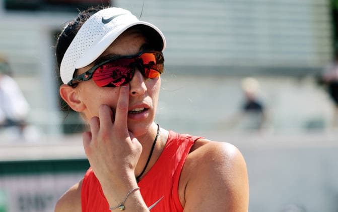 TENNIS - French Open 2026 PARIS,FRANCE,27.MAY.26 - TENNIS - WTA, Tennis Damen Tour, French Open, Roland Garros, Grand Slam. Image shows Tamara Korpatsch (GER).  GEPAxpictures xMatthiasxHauer