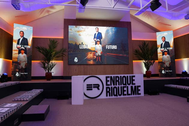 ESP Riquelme press conference Enrique Riquelme presents his candidacy for the Real Madrid presidential elections in the presence of club members in Madrid May 27 2026 Madrid Spain Copyright: xAlbaxPachecox xAgenciaxLOFx