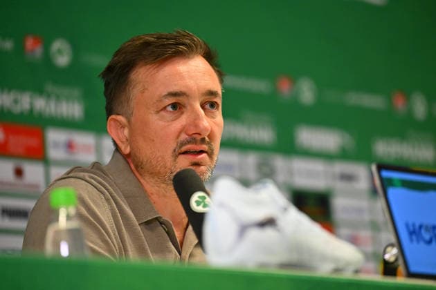 27 05 2026 SpVgg Greuther Fürth Fuerth Media event Press event Presentation of new Managing Director Sport Daniel Meyer Managing Director Sport SpVgg Greuther Fürth