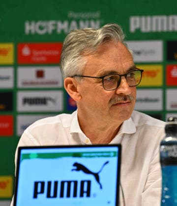 27 05 2026 SpVgg Greuther Fürth Fuerth Media event Press event Presentation of new Managing Director Sport Peter Köhr Chairman of the Supervisory Board SpVgg Greuther Fürth