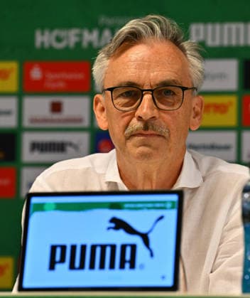 27 05 2026 SpVgg Greuther Fürth Fuerth Media event Press event Presentation of new Managing Director Sport Peter Köhr Chairman of the Supervisory Board SpVgg Greuther Fürth
