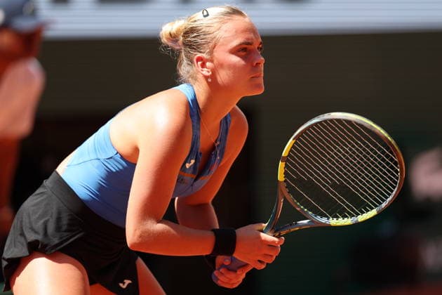 ROLAND GARROS 2026 Thierry Larret MAXPPP - PARIS (75) 27 05 2026 Thierry Larret Maxppp. Tennis. Roland Garros 2026. Internationaux de France de tennis. Stade Roland Garros, Paris (75). Le 27 Mai. Court Philippe CHATRIER : Sara BEJLEK (CZE) vs Iga SWIATEK (POL). PARIS (75) STADE ROLAND GARROS PARIS ILE DE FRANCE FRANCE  Copyright: xMAXPPPxThierryxLarretx TLR202605274013 TLR202605274013