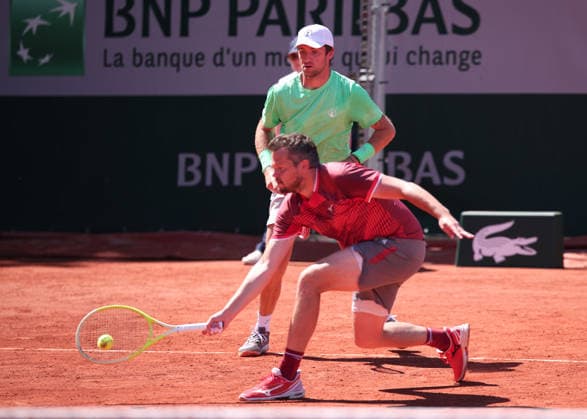 Adam Pavlasek, Patrik Rikl Cap , Men Doubles, Men s Doubles Tennis French Open 2026 Roland Garros Paris France 27 May 2026 Copyright: xJuergenxHasenkopfx