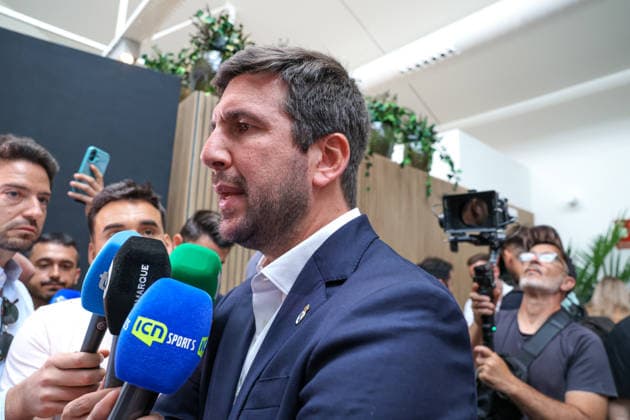 ESP Riquelme press conference Enrique Riquelme presents his candidacy for the Real Madrid presidential elections in the presence of club members socios in Madrid May 27 2026 Madrid Spain Copyright: xAlbaxPachecox xAgenciaxLOFx