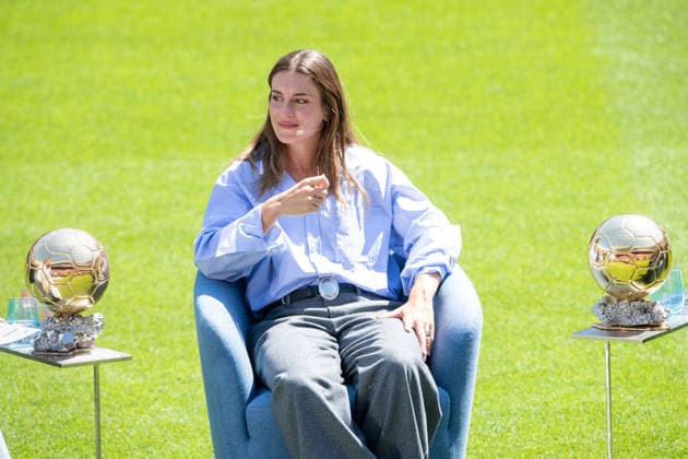 OFFICIAL FAREWELL CEREMONY FOR ALEXIA PUTELLAS SPOTIFY CAMP NOU. BARCELONA May 27,2026 Farewell ceremony for Alexia Putellas SPOTIFY CAMP NOU MAY 27, 2026 Alexia Putellas during Alexia Putellas farewell ceremony at at Spotify Camp Nou in Barcelona, Spain. Barcelona ESP Copyright: xS.xRosx
