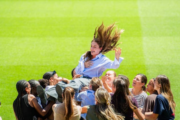 OFFICIAL FAREWELL CEREMONY FOR ALEXIA PUTELLAS SPOTIFY CAMP NOU. BARCELONA May 27,2026 Farewell ceremony for Alexia Putellas SPOTIFY CAMP NOU MAY 27, 2026 Alexia Putellas with teammates during Alexia Putellas farewell ceremony at at Spotify Camp Nou in Barcelona, Spain. Barcelona ESP Copyright: xS.xRosx