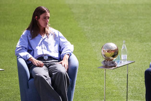May 27, 2026, Barcelona, Barcelona, SPAIN: Alexia Putellas during her departure as player of FC Barcelona, Barca a Spotify Camp Nou stadium on May 27, 2026 in Barcelona, Spain. Alexia Putellas Her Departure As Player Of FC Barcelona  - ZUMAa181 20260527_zaa_a181_019 Copyright: xJavierxBorregox