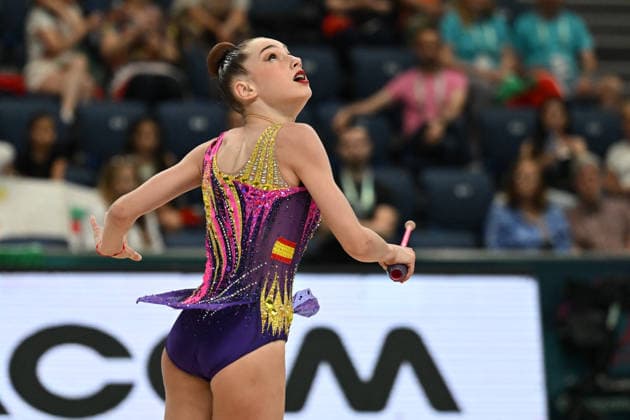 OTHER - Gymnastics - European Championships in Rhythmic gymnastics, Rhythmische Sportgymnastik, RSG Photo by IPA ABACAPRESS.COM85106884 - MARINO Claudia (ESP) during European Championships in Rhythmic Gymnastics, Gymnastics in Varna, Bulgaria, May 27 2026 Varna Bulgaria  Copyright: xIPAxSport ABACAx
