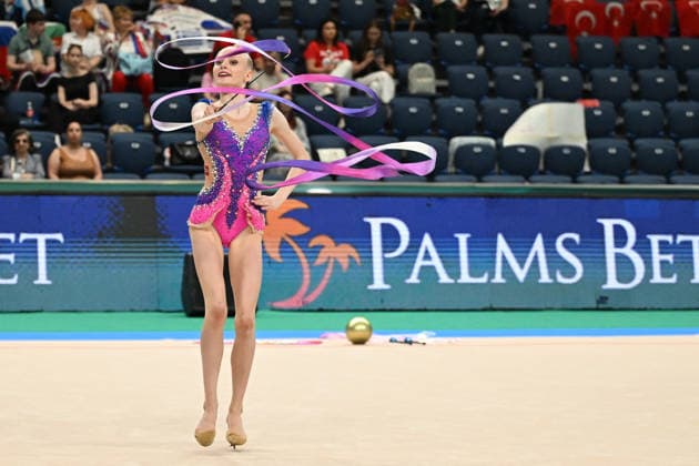 OTHER - Gymnastics - European Championships in Rhythmic gymnastics, Rhythmische Sportgymnastik, RSG Photo by IPA ABACAPRESS.COM85106920 - AMBLE Sofie (NOR) during European Championships in Rhythmic Gymnastics, Gymnastics in Varna, Bulgaria, May 27 2026 Varna Bulgaria  Copyright: xIPAxSport ABACAx