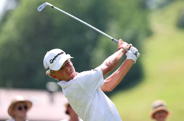 GOLF - Austrian Alpine Open KITZBUEHEL,AUSTRIA,27.MAY.26 - GOLF - DP World Tour, Austrian Alpine Open, GC Kitzbuehel-Schwarzsee-Reith, ProAm. Image shows Martin Couvra (FRA).  GEPAxpictures xAmirxBeganovic