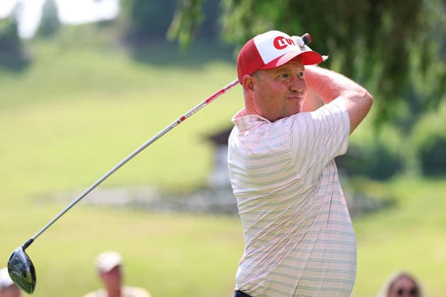 GOLF - Austrian Alpine Open KITZBUEHEL,AUSTRIA,27.MAY.26 - GOLF - DP World Tour, Austrian Alpine Open, GC Kitzbuehel-Schwarzsee-Reith, ProAm. Image shows Tom Bullock.  GEPAxpictures xAmirxBeganovic