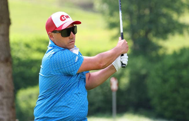 GOLF - Austrian Alpine Open KITZBUEHEL,AUSTRIA,27.MAY.26 - GOLF - DP World Tour, Austrian Alpine Open, GC Kitzbuehel-Schwarzsee-Reith, ProAm. Image shows Benjamin Boldt.  GEPAxpictures xAmirxBeganovic