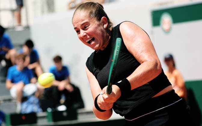 TENNIS - French Open 2026 PARIS,FRANCE,27.MAY.26 - TENNIS - WTA, Tennis Damen Tour, French Open, Roland Garros, Grand Slam. Image shows Jelena Ostapenko (LAT).  GEPAxpictures xMatthiasxHauer