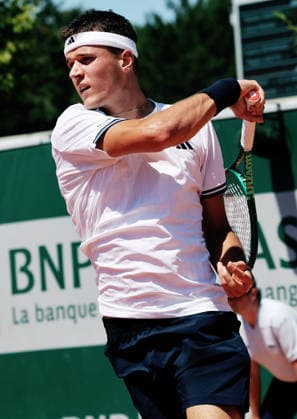 TENNIS - French Open 2026 PARIS,FRANCE,27.MAY.26 - TENNIS - ATP, Tennis Herren World Tour, French Open, Roland Garros, Grand Slam. Image shows Jakub Mensik (CZE).  GEPAxpictures xMatthiasxHauer