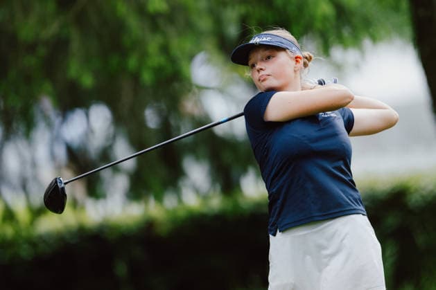 GOLF - Austrian Alpine Open KITZBUEHEL,AUSTRIA,27.MAY.26 - GOLF - DP World Tour, Austrian Alpine Open, GC Kitzbuehel-Schwarzsee-Reith, ProAm. Image shows Emilia Puettmann.  GEPAxpictures xAlexanderxSolc