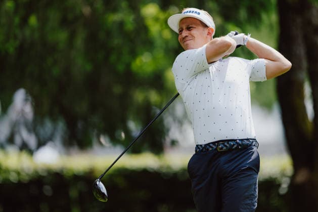 GOLF - Austrian Alpine Open KITZBUEHEL,AUSTRIA,27.MAY.26 - GOLF - DP World Tour, Austrian Alpine Open, GC Kitzbuehel-Schwarzsee-Reith, ProAm. Image shows Patrik Adler.  GEPAxpictures xAlexanderxSolc