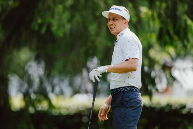 GOLF - Austrian Alpine Open KITZBUEHEL,AUSTRIA,27.MAY.26 - GOLF - DP World Tour, Austrian Alpine Open, GC Kitzbuehel-Schwarzsee-Reith, ProAm. Image shows Patrik Adler.  GEPAxpictures xAlexanderxSolc