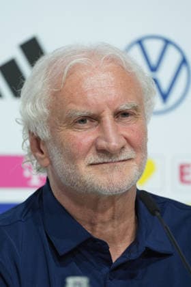 Sports Director Rudi Völler Germany Germany at the opening press conference of the World Cup training camp Herzo Base 27 05 2026 German national team, training camp for World Cup preparation, Home Ground, HerzoBase, World of Adidas, Herzogenaurach