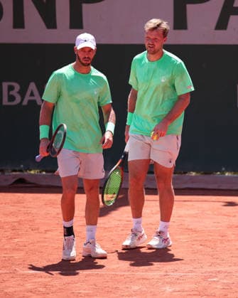 Kevin Krawietz, Tim Puetz Cap , Men Doubles, Men s Doubles Tennis French Open 2026 Roland Garros Paris France 27 May 2026 Copyright: xJuergenxHasenkopfx