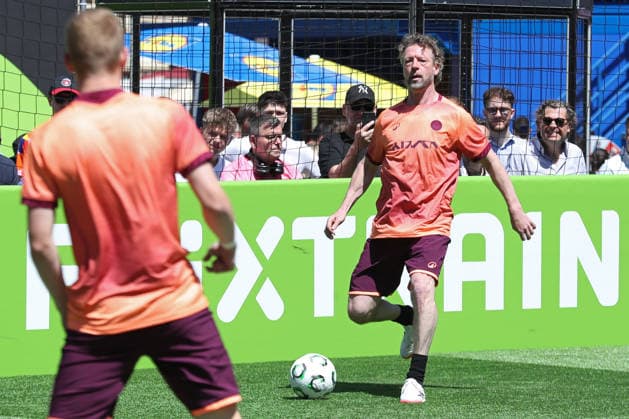 UEFA Conference League Final Legends Match at the Leipzig Fan Festival, 27 05 26 Steffen Freund at the Legends Match at the Fan Festival on the Leipzig Market Square, on the occasion of the UEFA Conference League Final, 27 05 26 Copyright: xBEAUTIFULxSPORTS JanxKaeferx