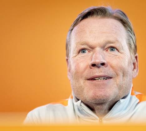 ZEIST - National coach Ronald Koeman during a press conference, PK, Pressekonferenz in which he provides an explanation of the World Cup squad. KOEN VAN WEEL ANP xVIxANPxSportx xxANPxIVx 559445827 originalFilename: 559445827.jpg