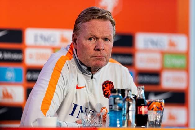 ZEIST , 27-05-2026 , KNVB Campus , season 2025 2026 , Dutch football , press conference, PK, Pressekonferenz , during shows Netherlands head coach Ronald Koeman after a press conference for the Netherlands FIFA World Cup, WM, Weltmeisterschaft, Fussball 2026 squad announcement Press Conference Ronald Koeman x203995004x Copyright: