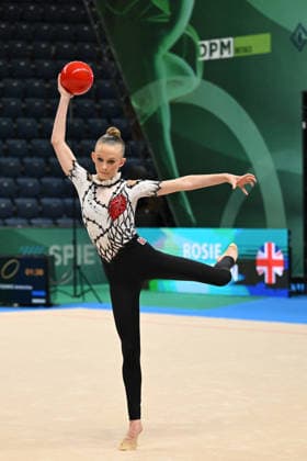 OTHER - Gymnastics - European Championships in Rhythmic gymnastics, Rhythmische Sportgymnastik, RSG Photo by IPA ABACAPRESS.COM85109592 - DEIGHTON Rosie (GBR) during European Championships in Rhythmic Gymnastics, Gymnastics in Varna, Bulgaria, May 27 2026 Varna Bulgaria  Copyright: xIPAxSport ABACAx