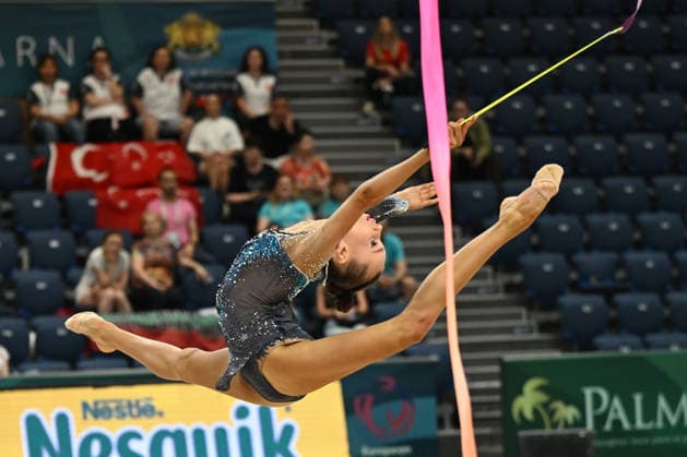 IPA85110238 - ZAIKINA Iana (RUS) during European Championships in Rhythmic gymnastics, Rhythmische Sportgymnastik, RSG Gymnastics in Varna, Bulgaria, May 27 2026  Copyright: xFilippoxTomasi IPAxSportx xx 85110238