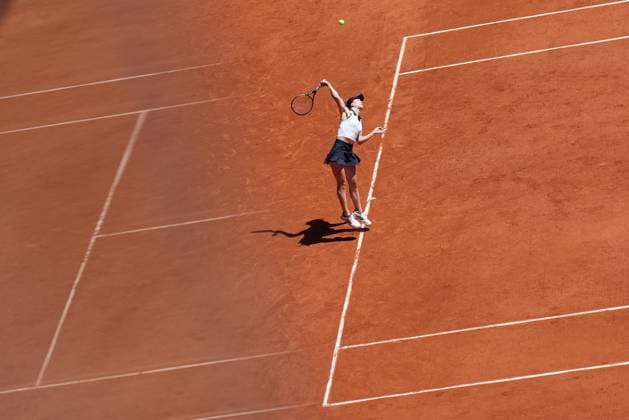 ROLAND GARROS PHOTOPQR LE PARISIEN Le Parisien Arnaud Journois ; PARIS ; 27 05 2026 ; Paris. Stade Roland Garros, le 27 mai 2025. Tennis. Internationaux de France de Roland Garros. Simple Dames Court Philippe-Chatrier - 2ème tour Elina Svitolina vs Kaitlin Quevedo Photo Le Parisien Arnaud Journois Roland Garros French Open tennis tournament, in Paris, France, on 27 May 2026. PARIS 75 France  Copyright: xPHOTOPQR LExPARISIEN MAXPPPxLexParisienx xArnaudxJournoisx 20260527LPA4677 20260527LPA4677