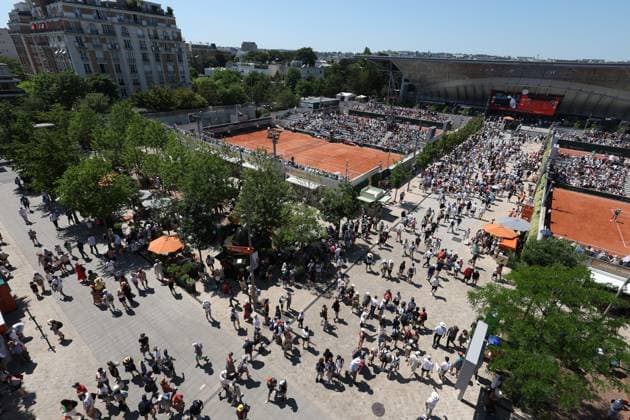 ROLAND GARROS PHOTOPQR LE PARISIEN Le Parisien Arnaud Journois ; PARIS ; 27 05 2026 ; Paris. Stade Roland Garros, le 27 mai 2025. Tennis. Internationaux de France de Roland Garros. Photo Le Parisien Arnaud Journois Roland Garros French Open tennis tournament, in Paris, France, on 27 May 2026. PARIS 75 France  Copyright: xPHOTOPQR LExPARISIEN MAXPPPxLexParisienx xArnaudxJournoisx 20260527LPA4684 20260527LPA4684