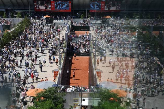 ROLAND GARROS PHOTOPQR LE PARISIEN Le Parisien Arnaud Journois ; PARIS ; 27 05 2026 ; Paris. Stade Roland Garros, le 27 mai 2025. Tennis. Internationaux de France de Roland Garros. Photo Le Parisien Arnaud Journois Roland Garros French Open tennis tournament, in Paris, France, on 27 May 2026. PARIS 75 France  Copyright: xPHOTOPQR LExPARISIEN MAXPPPxLexParisienx xArnaudxJournoisx 20260527LPA4688 20260527LPA4688
