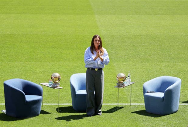 FC Barcelona, Barca Farewell Ceremony for Alexia Putellas Alexia Putellas during her farewell ceremony at FC Barcelona, the club where she played for 14 seasons, in Barcelona, Spain, on May 27, 2026. Barcelona Barcelona Spain  Copyright: xUrbanandsportx originalFilename:urbanandsport-fcbarcel260527_npRMD.jpg