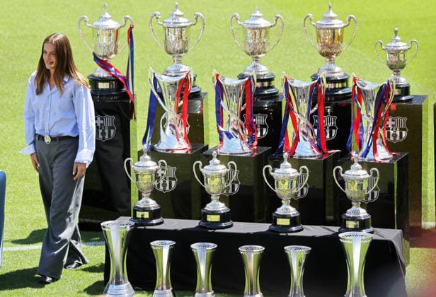 FC Barcelona, Barca Farewell Ceremony for Alexia Putellas Alexia Putellas during her farewell ceremony at FC Barcelona, the club where she played for 14 seasons, in Barcelona, Spain, on May 27, 2026. Barcelona Barcelona Spain  Copyright: xUrbanandsportx originalFilename:urbanandsport-fcbarcel260527_npKOw.jpg