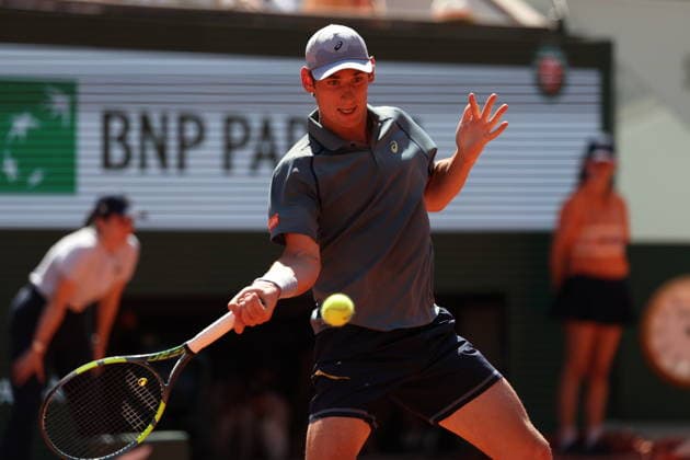 ROLAND GARROS 2026 Thierry Larret MAXPPP - PARIS (75) 27 05 2026 Thierry Larret Maxppp. Tennis. Roland Garros 2026. Internationaux de France de tennis. Stade Roland Garros, Paris (75).Le 27 Mai. Court Philippe CHATRIER : Valentin ROYER (FRA) vs Novak DJOKOVIC (SRB). -- Roland Garros French Open tennis tournament, in Paris, France, on 27 May 2026 PARIS (75) STADE ROLAND GARROS PARIS ILE DE FRANCE FRANCE  Copyright: xMAXPPPxThierryxLarretx TLR202605274821 TLR202605274821