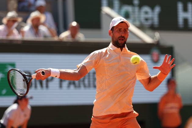ROLAND GARROS 2026 Thierry Larret MAXPPP - PARIS (75) 27 05 2026 Thierry Larret Maxppp. Tennis. Roland Garros 2026. Internationaux de France de tennis. Stade Roland Garros, Paris (75).Le 27 Mai. Court Philippe CHATRIER : Valentin ROYER (FRA) vs Novak DJOKOVIC (SRB). -- Roland Garros French Open tennis tournament, in Paris, France, on 27 May 2026 PARIS (75) STADE ROLAND GARROS PARIS ILE DE FRANCE FRANCE  Copyright: xMAXPPPxThierryxLarretx TLR202605274833 TLR202605274833