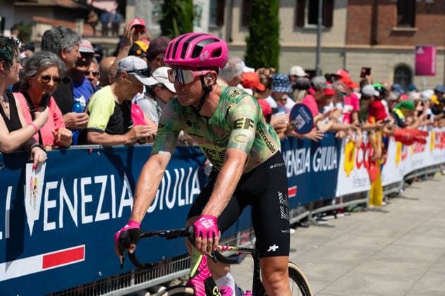 CYCLING - Giro d Italia - Stage 17 - Cassano d Adda - Andalo Photo by IPA ABACAPRESS.COM85111468 - Michael Valgren Hundahl during the 17th stage of Giro d Italia 2026 starting in Cassano d Adda(Milano), Italy, on may 27, 2026 Andalo Italy  Copyright: xIPAxSport ABACAx