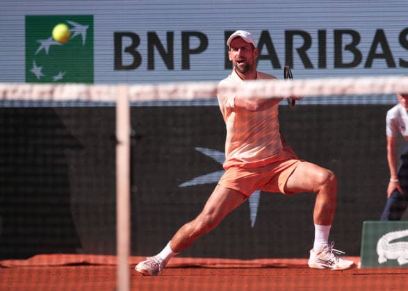 Novak Djokovic (SRB), Herren Einzel, Men s Singles Tennis - French Open 2026 - Roland Garros - Paris - - France - 27 May 2026. *** Novak Djokovic SRB , Men s Singles, Men s Singles Tennis French Open 2026 Roland Garros Paris France 27 May 2026 Copyright: xJuergenxHasenkopfx