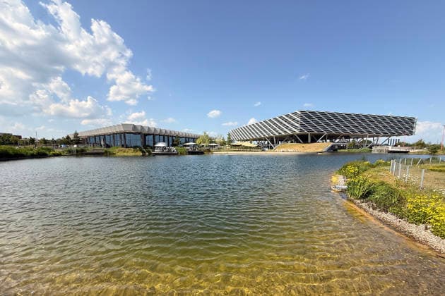 World of Adidas, location of the World Cup training camp of the German national team Herzo Base 27 05 2026 German national team, training camp for World Cup preparation, Home Ground, HerzoBase, World of Adidas, Herzogenaurach