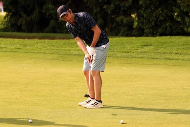 KITZBUEHEL, AUSTRIA - MAY 27: Dopfer Fritz (former german skiracer) putting at the Austrian Alpine Open presented by Kitzbuehel Tirol, DP World TOUR, ProAm on May 27, 2026 in Kitzbuehel, Austria. Tirol Austria Copyright: xPhotographer:xNilsxKoepkex